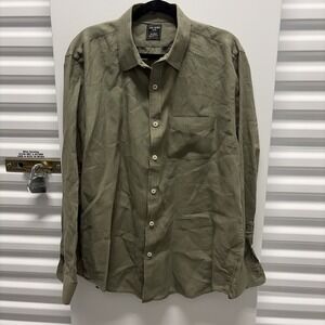 Todd Snyder Sea Soft Irish Linen Camp Shirt Men's XXL Green Baird McNutt